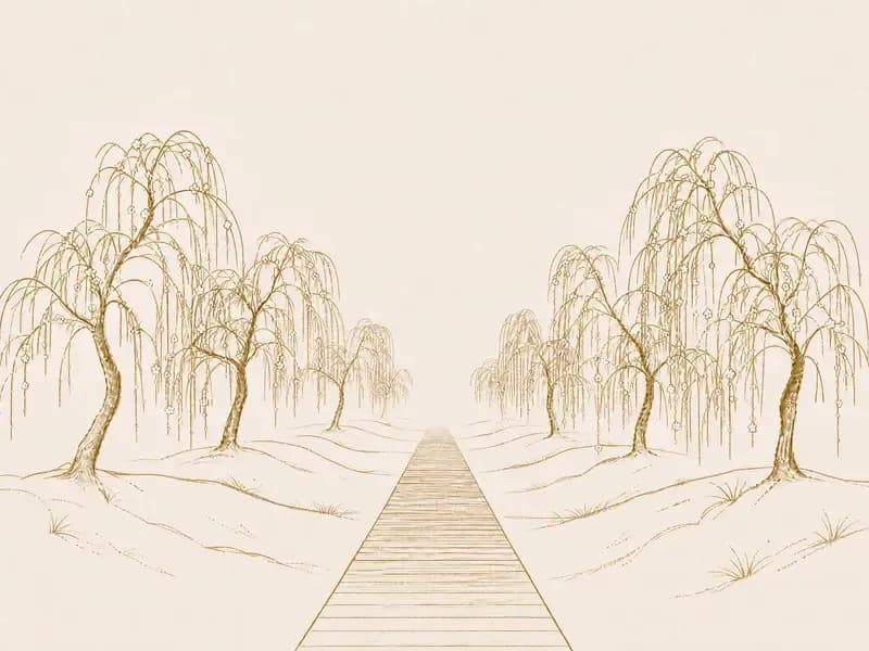 问花村景区花径